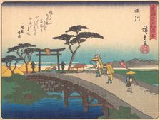 Kakegawa, from the series The Fifty-three Stations of the Tokaido Road, early 20th century. Creator: Ando Hiroshige