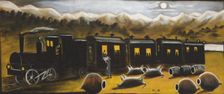 Kakhetian Train. Creator: Pirosmani, Niko (1862-1918)
