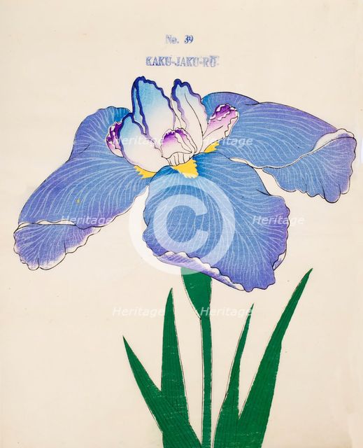 Kaku-Jaku-Ro, No. 39, 1890, (colour woodblock print)