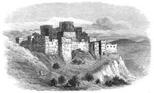 Kala'at El Husn, in the Syrian Desert, 1872. Creator: Unknown