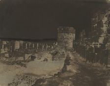 Kalaat el Hosn (Castle of the Knights, Syria), 1859. Creator: Louis de Clercq