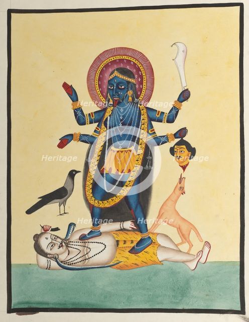 Kali, 1800s. Creator: Unknown.