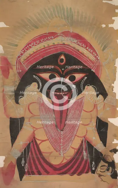 Kali, 1800s. Creator: Unknown.