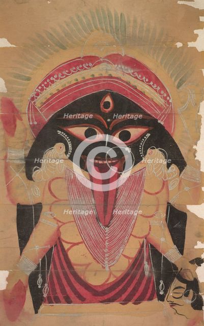 Kali, 1800s. Creator: Unknown.