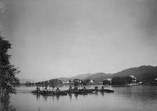 Kalispel scene, c1910. Creator: Edward Sheriff Curtis