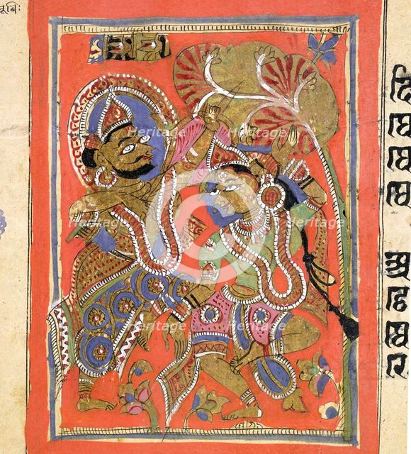 Kalpasutra (Book of Sacred Precepts) Manuscript, between 1475 and 1500. Creator: Unknown.