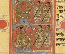 Kalpasutra (Book of Sacred Precepts) Manuscript, late 19th-early 20th century. Creator: Unknown