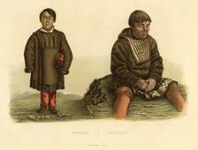 Kamchadals, 1856. Creator: Ivan Dem'ianovich Bulychev