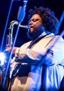 Kamasi Washington, 2018. Artist: Alan John Ainsworth