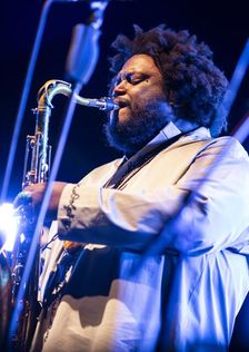 Kamasi Washington, 2018. Artist: Alan John Ainsworth