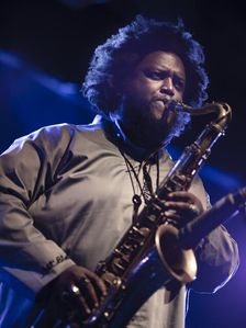 Kamasi Washington, 2018. Artist: Alan John Ainsworth