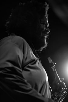 Kamasi Washington, 2018. Artist: Alan John Ainsworth