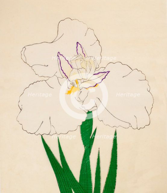 Kamimado-No-Tsuki, No. 65, 1890, (colour woodblock print)
