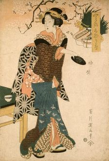 Kamiaki or Shinmei, between c1812 and c1817. Creator: Kikugawa Eizan