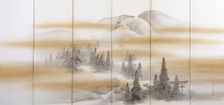 Kamigamo Shrine in Summer, 1860-1870. Creator: Mori Kansai