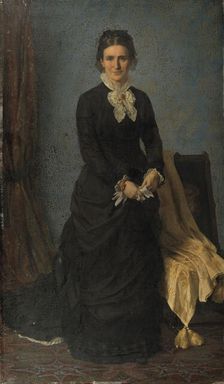 Kammerherreinde Caroline Amalie Meldahl, née Ræder, 1881. Creator: Jorgen Pedersen Roed