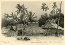 Kampong near Jomblang, Semarang, Java, 1898. Creator: Christian Wilhelm Allers