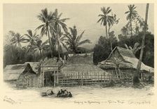 Kampong near Jomblang, Semarang, Java, 1898. Creator: Christian Wilhelm Allers