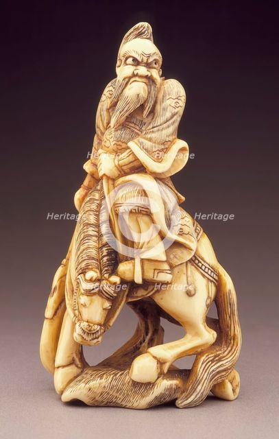 Kan'u Mounted, 18th century. Creator: Unknown.