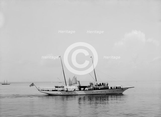 Kanawha, Glencove [sic], N.Y.Y.C. [New York Yacht Club], 1897 Aug 7. Creator: John S Johnston.