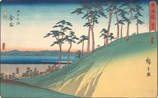 Kanaya, ca. 1840., ca. 1840. Creator: Ando Hiroshige