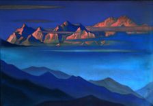 Kangchenjunga 1944. Creator: Roerich, Nicholas (1874-1947)
