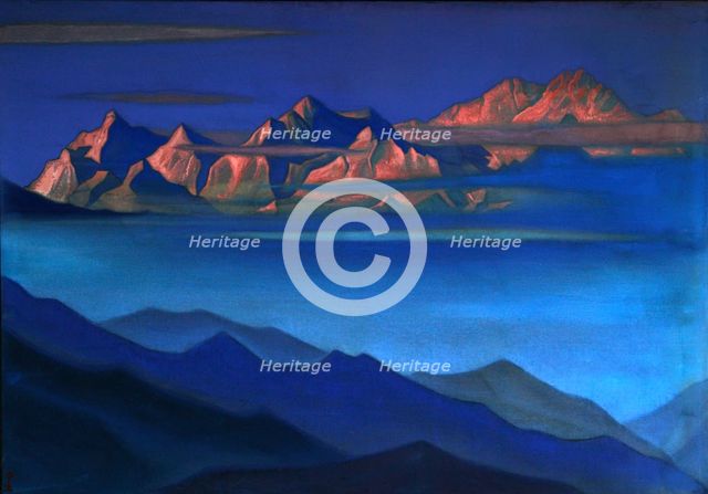 Kangchenjunga', 1944.  Creator: Roerich, Nicholas (1874-1947).