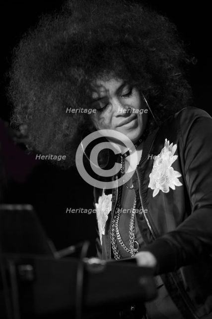 Kandace Springs, 2017. Artist: Alan John Ainsworth.