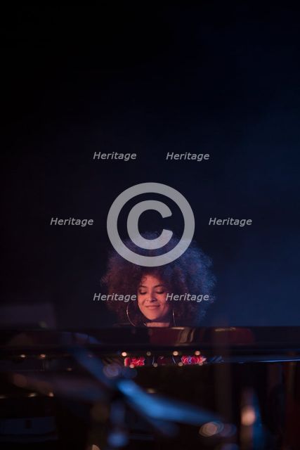Kandace Springs, 2017. Artist: Alan John Ainsworth.