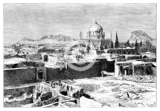 Kandahar, Afghanistan, 1895.Artist: Armand Kohl
