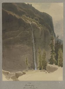 Kandersteg in the Bernese Oberland, c1849. Creator: Carl Theodor Reiffenstein