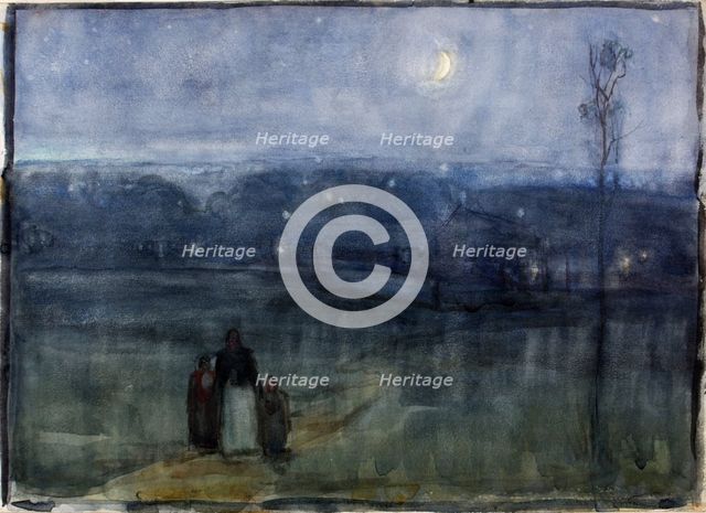 Kansas City, Kansas, 1897. Creator: Henry Ossawa Tanner.