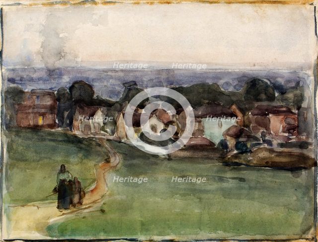Kansas City, Kansas, n.d. Creator: Henry Ossawa Tanner.