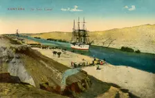 Kantara - The Suez Canal c1918-c1939. Creator: Unknown