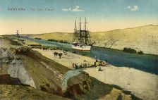 Kantara - The Suez Canal c1918-c1939. Creator: Unknown