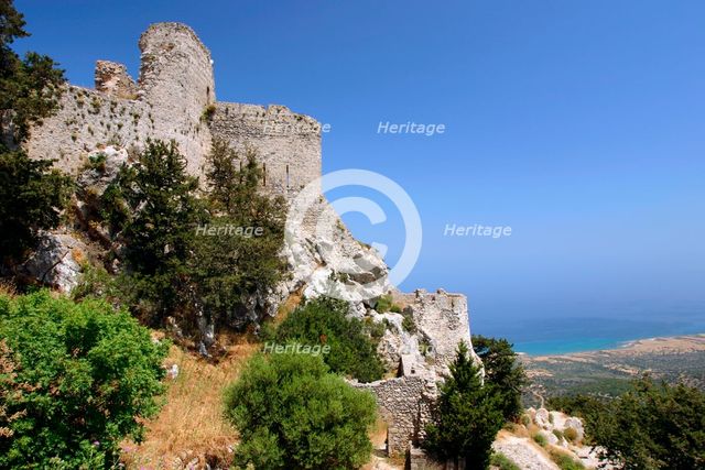 Kantara Castle, North Cyprus. Creator: Peter Thompson.