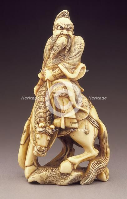 Kan'u Mounted, 18th century. Creator: Unknown.