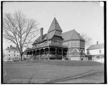 Kappa Alpha fraternity house, Williams College, Mass., between 1900 and 1906. Creator: Unknown
