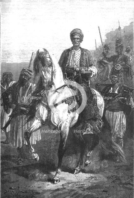 'Kara Fatima, the Kurdish princess, and her suite; Journeyings in Mesopotamia', 1875. Creator: Unknown.