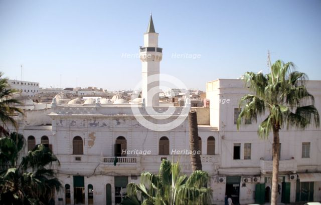 Karamanli Mosque, Tripoli, Libya. Creator: Vivienne Sharp.