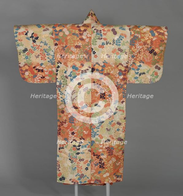 Karaori (Noh Costume), Japan, 18th century, Edo period (1615-1868). Creator: Unknown.