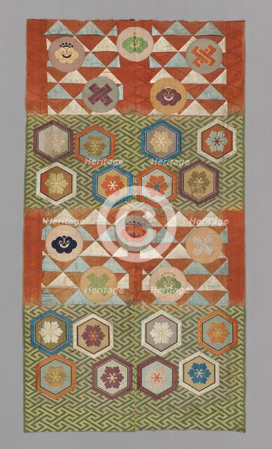 Karaori (Noh Costume), Japan, Edo period (1615-1868), 1775/1825. Creator: Unknown.