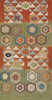 Karaori (Noh Costume), Japan, Edo period (1615-1868), 1775/1825. Creator: Unknown