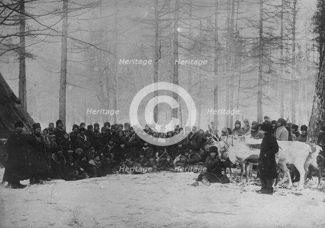 Karagasy near Nizhneudinsk on Suglan, 1895-1939. Creator: L Veniukov.