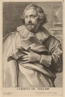 Karel de Mallery, probably 1626/1641. Creator: Lucas Vorsterman