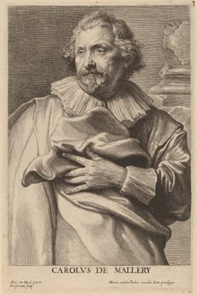 Karel de Mallery, probably 1626/1641. Creator: Lucas Vorsterman