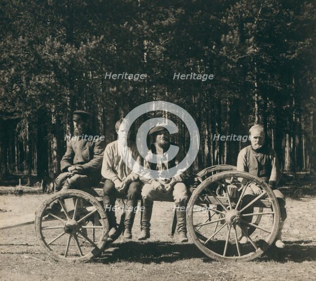 Karelian types, 1915. Creator: Sergey Mikhaylovich Prokudin-Gorsky.