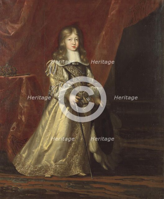 Karl XI, 1655-1697, King of Sweden, 1662. Creator: David Klocker Ehrenstrahl.