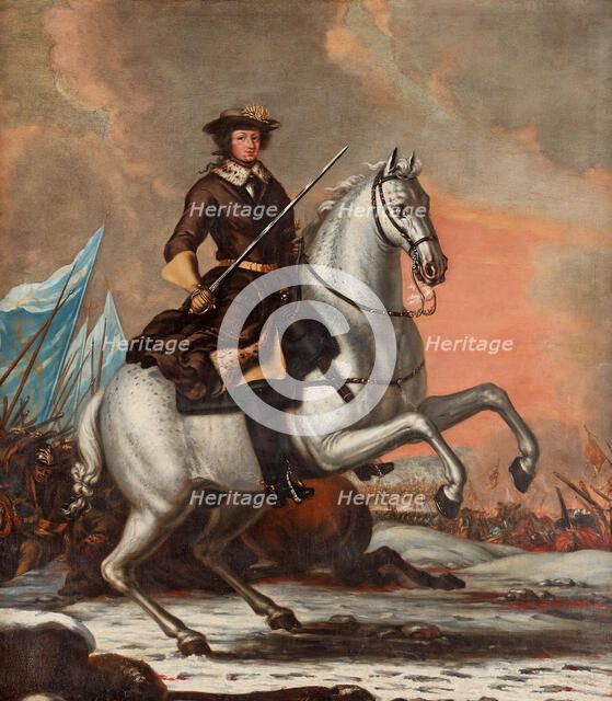 Karl XI, 1655-1697, King of Sweden, 1676. Creator: David Klocker Ehrenstrahl.