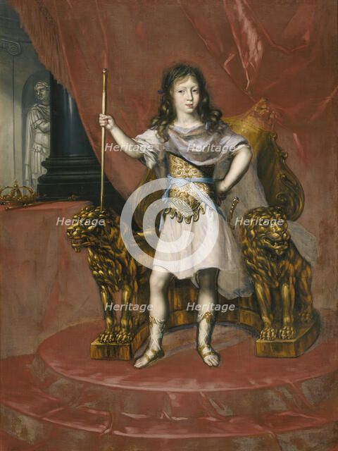 Karl XI, 1655-1697, King of Sweden Palatine Count of Zweibrücken, c17th century. Creator: David Klocker Ehrenstrahl.